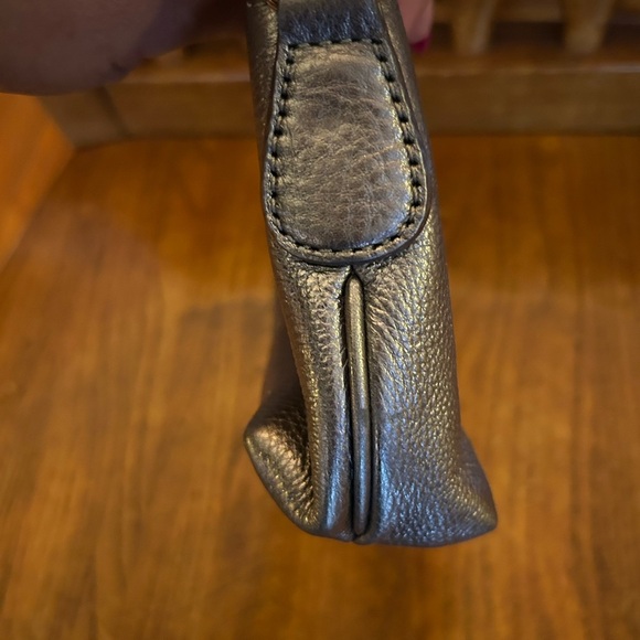 Michael Kors Silver Metallic Chained Wristlet EUC - Picture 5 of 12